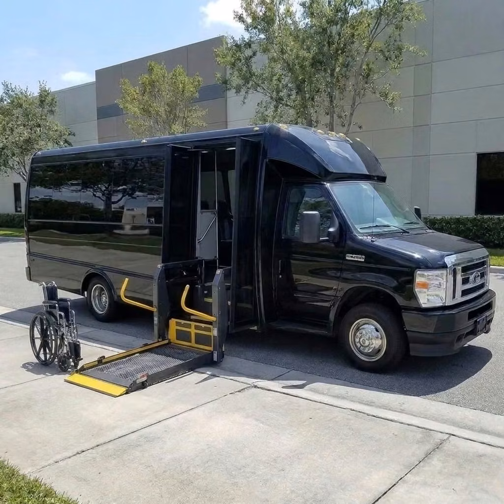 pleasant hill 18 passenger minibus wheelchair lift
