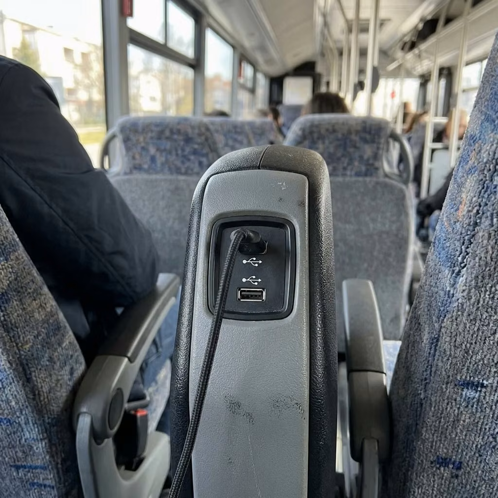 pleasant hill 28 passenger minibus usb charging