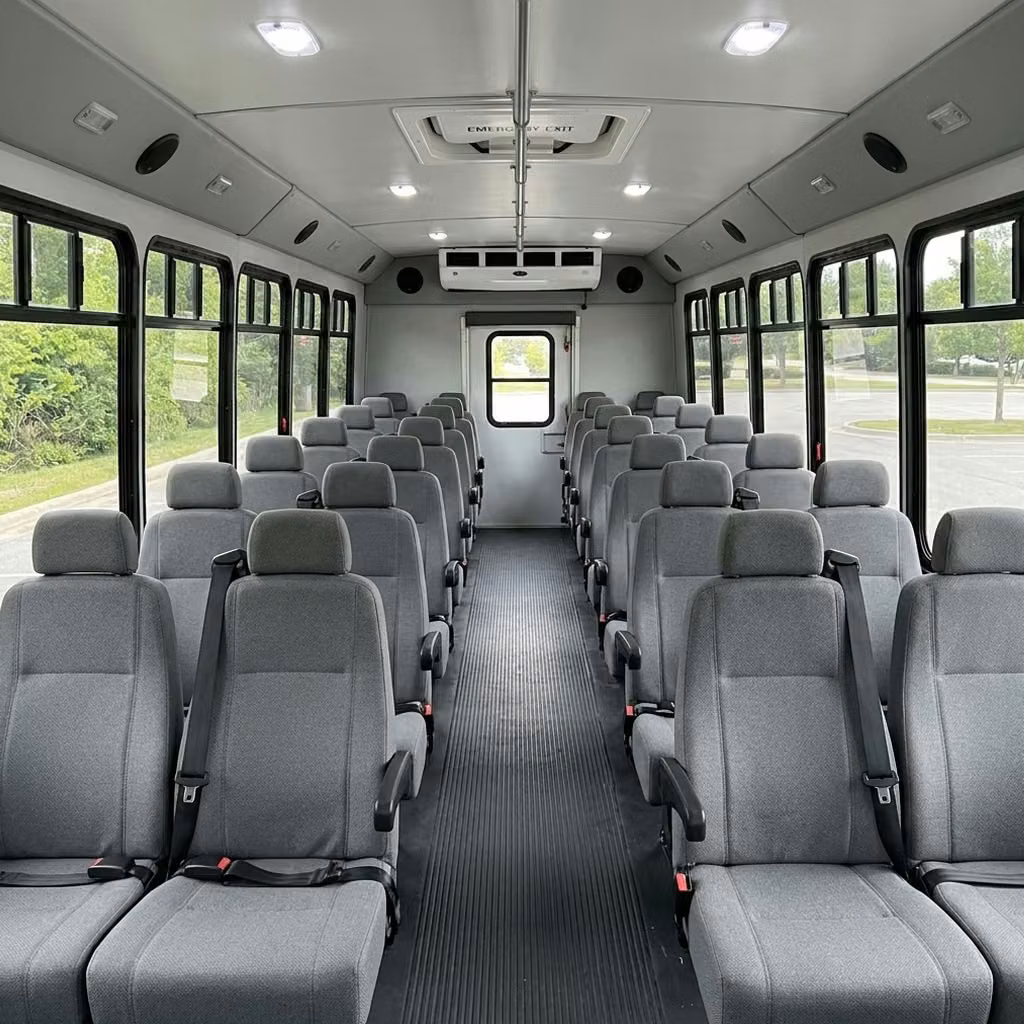 pleasant hill 30 passenger minibus seating