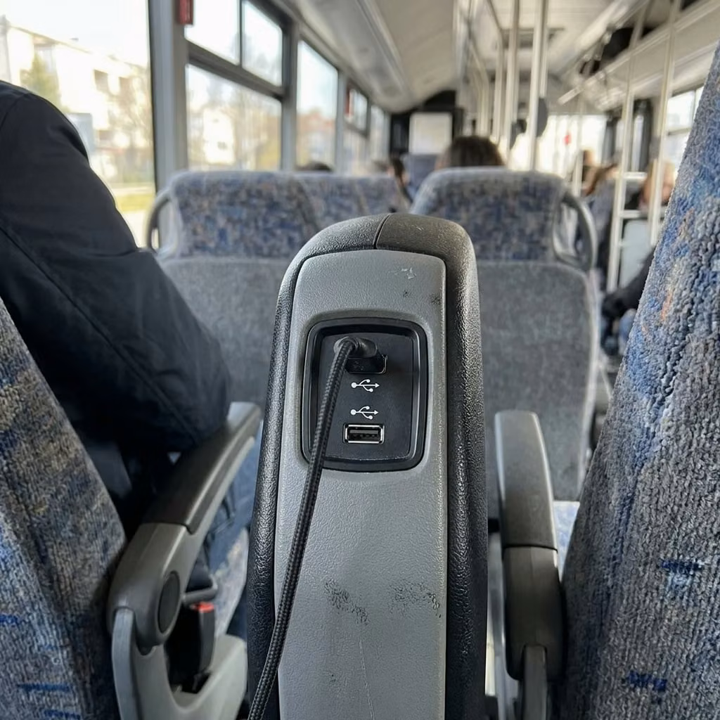 pleasant hill 30 passenger minibus usb charging