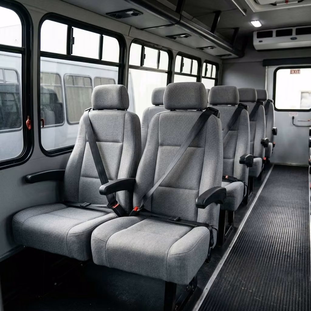 pleasant hill 35 passenger minibus reclining seats
