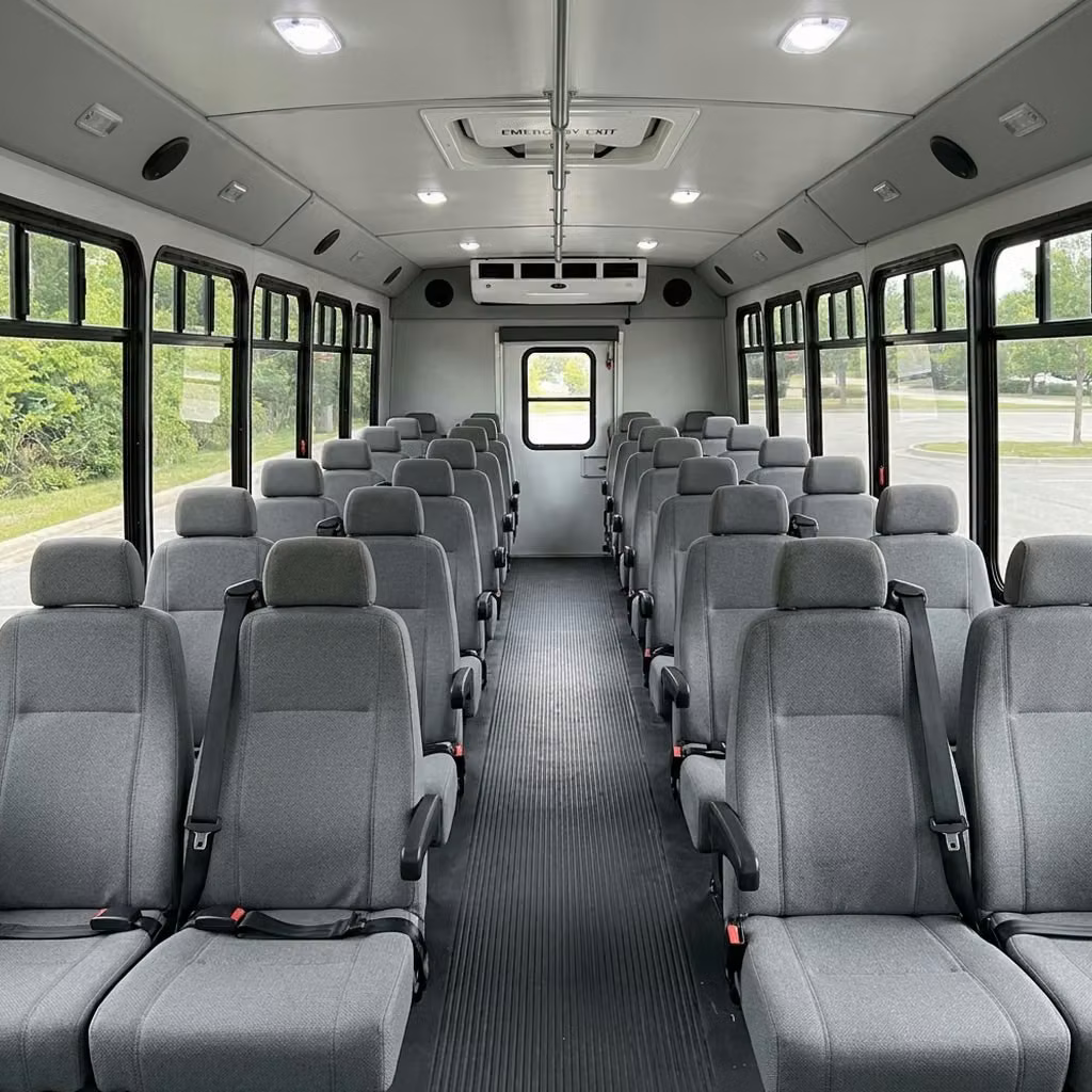 pleasant hill 35 passenger minibus seating