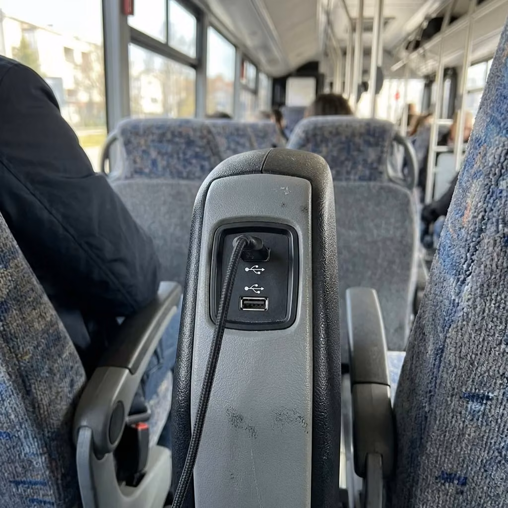 pleasant hill 35 passenger minibus usb charging