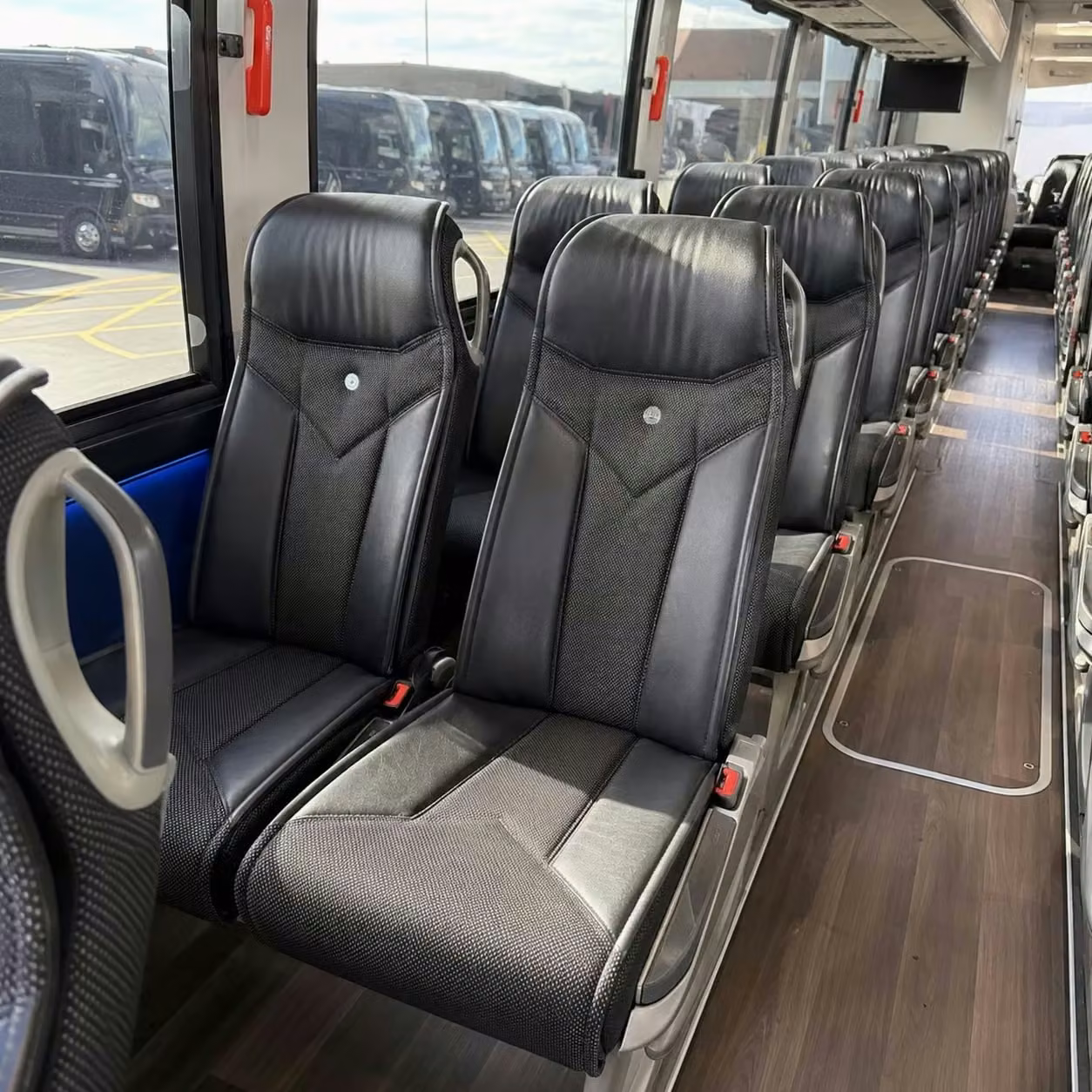 pleasant hill charter bus interior 1