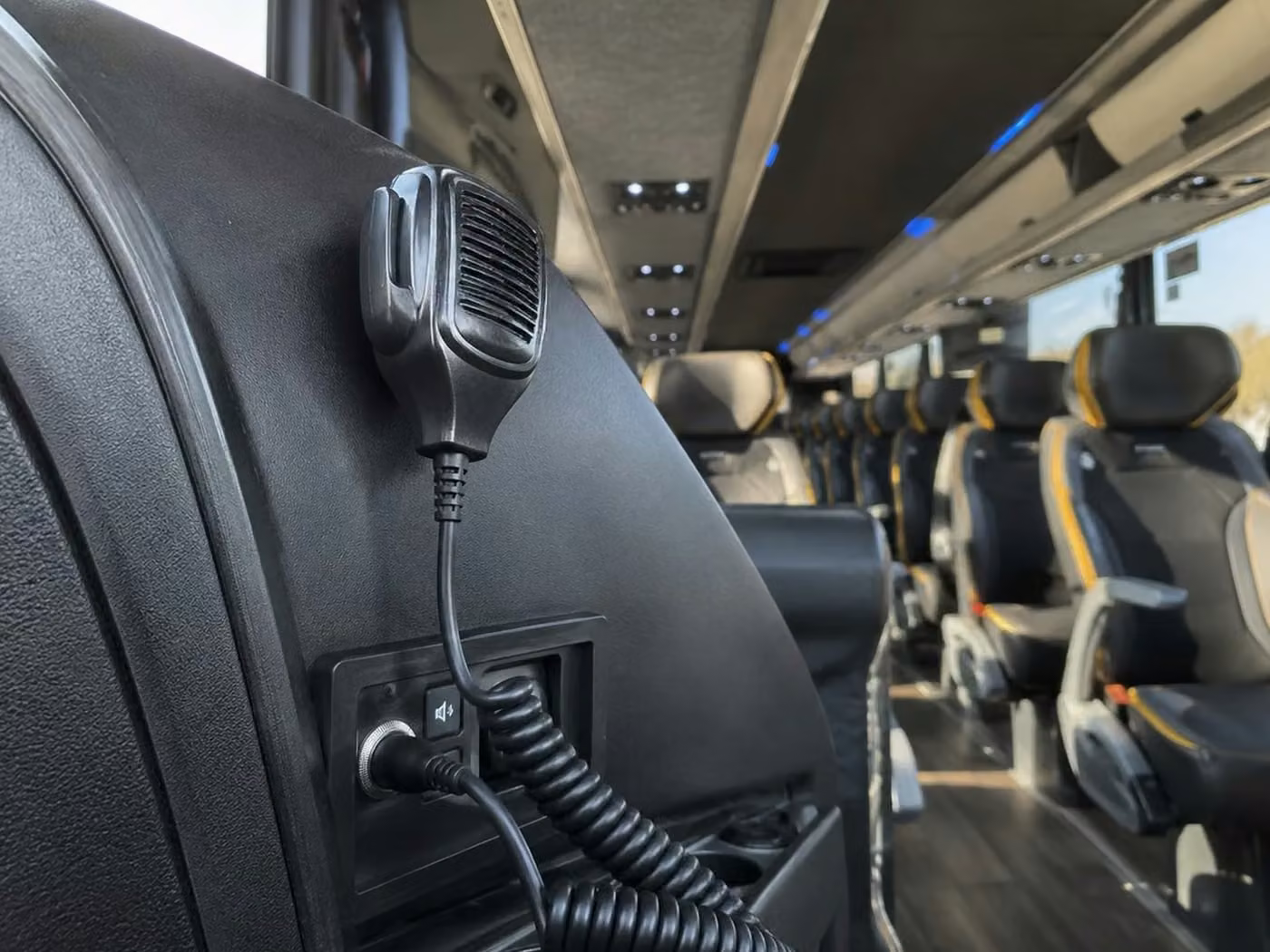 pleasant hill charter bus pa system
