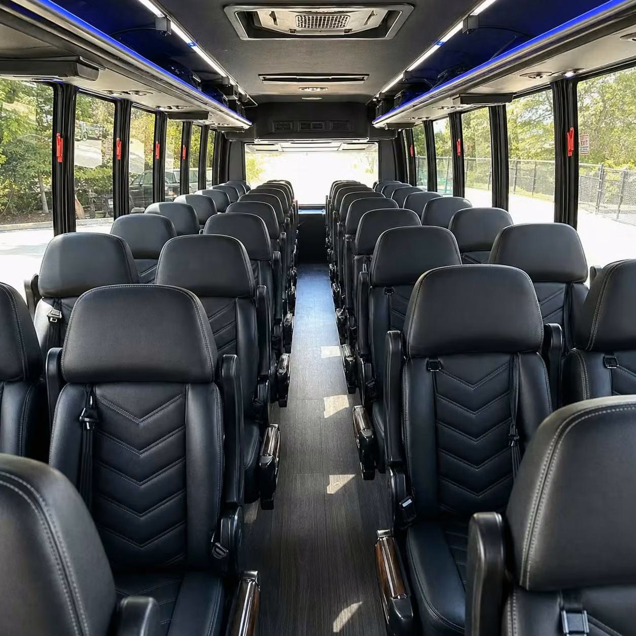 pleasant hill minibus interior 3