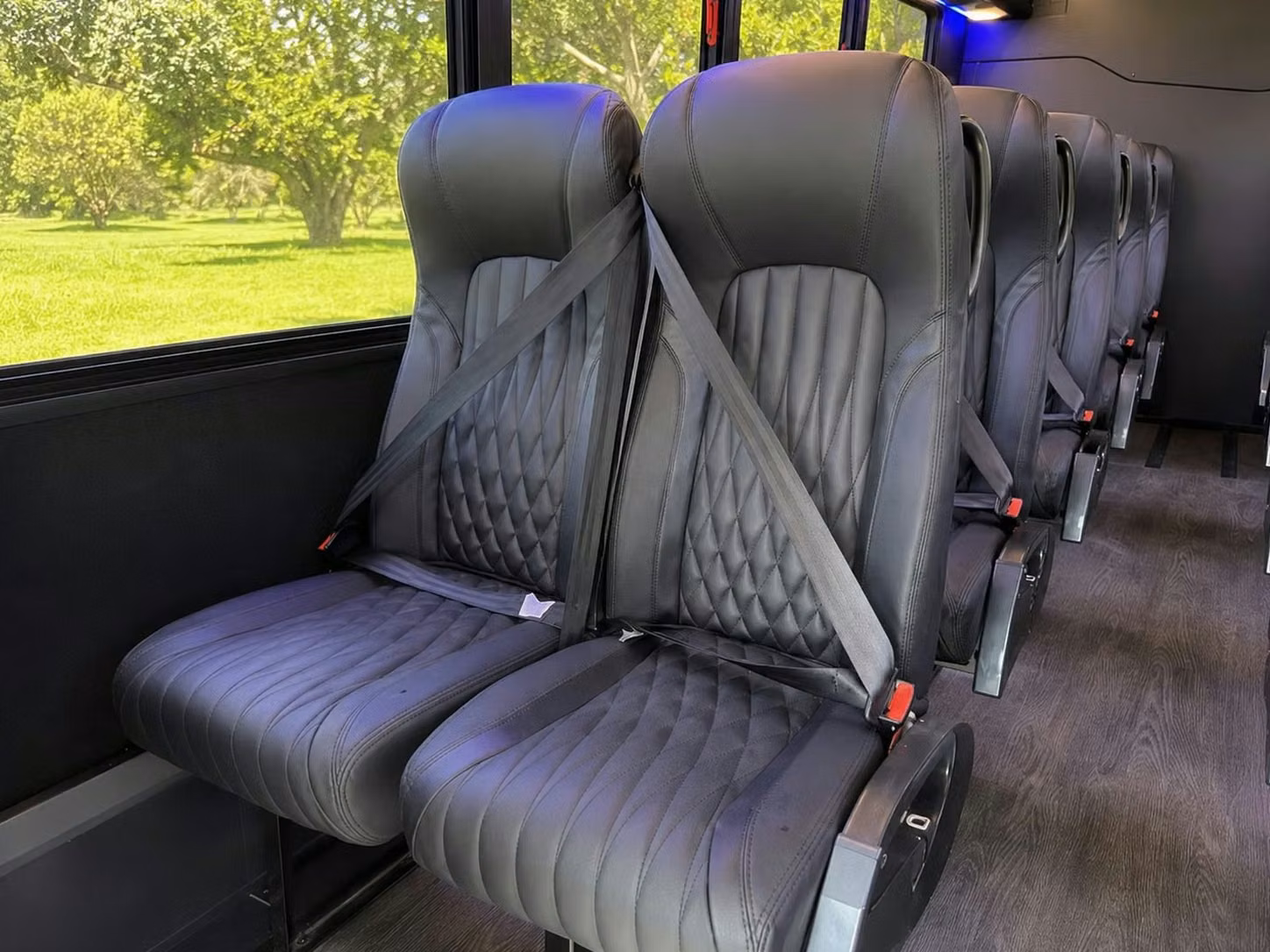 20 passenger minibus inside