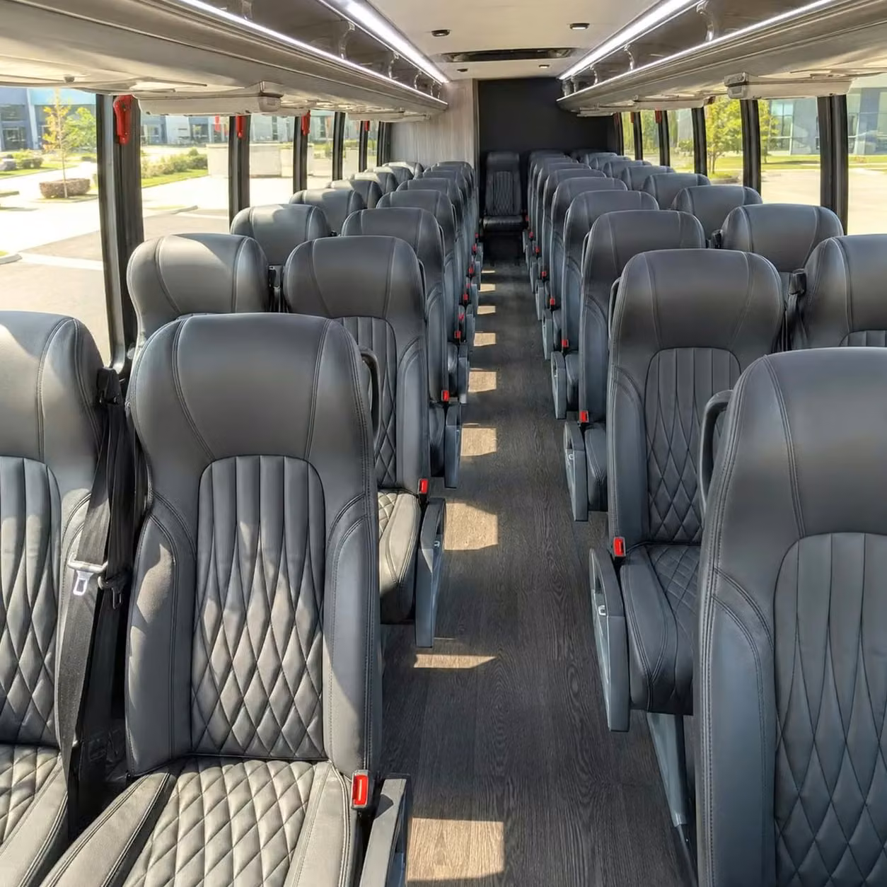 35 passenger minibus interior